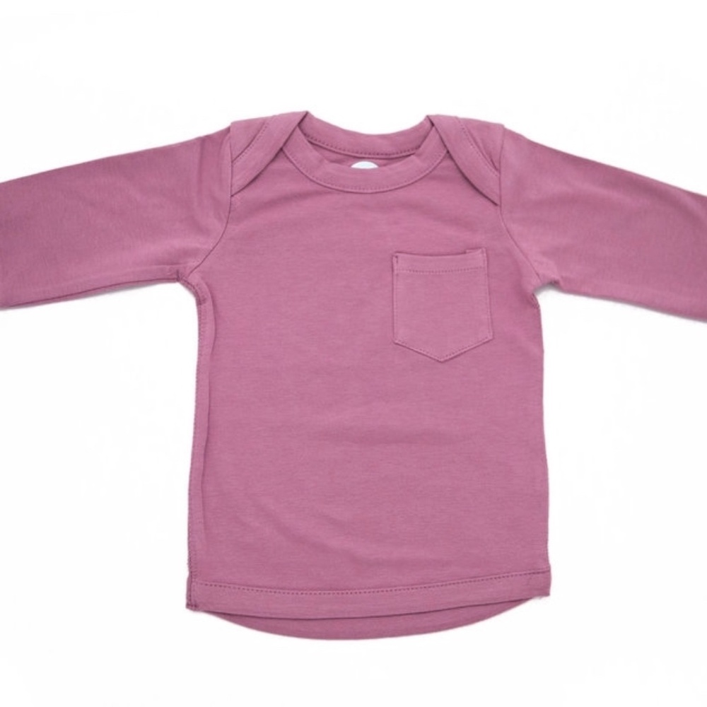 Long Sleeved Top - Dusty Lavender